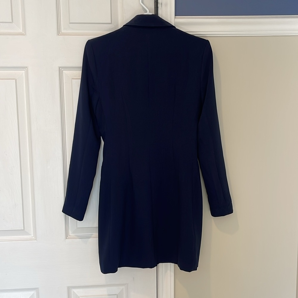 Superdown Navy Blazer Dress - Picture 2 of 6